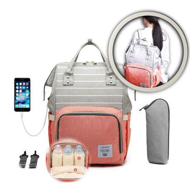 Luxury Diaper Bag Backpack With USB Port - Beetno Store - baby bag backpacks, baby diaper backpacks, baby diaper bag backpack, BABY ESSENTIALS, backpack diaper bag boy, bags for dads, best diaper bags backpack, diaper backpack for dad, diaper backpacks, diaper bag backpack, diaper bag backpack best, Diaper Bag backpack With USB Port, diaper bag kipling, diaper bag with changing station, diaper bags backpack, Leequeen, lequeen diaper bag, Nappy Bag backpack With USB Port, NEWLY CURATED, stylish diaper bags